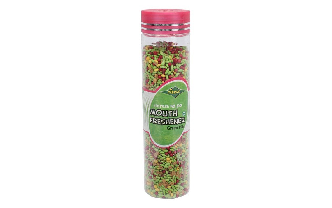 Dizzle Green Mix Mouth Freshner    Jar  210 grams